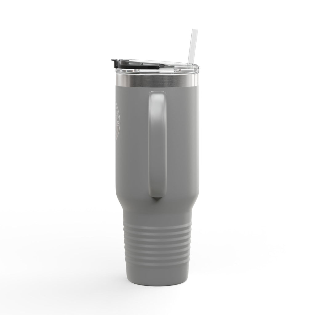 TYJ Logo 40oz Insulated Travel Mug — Thank You Jesus Stainless Tumbler