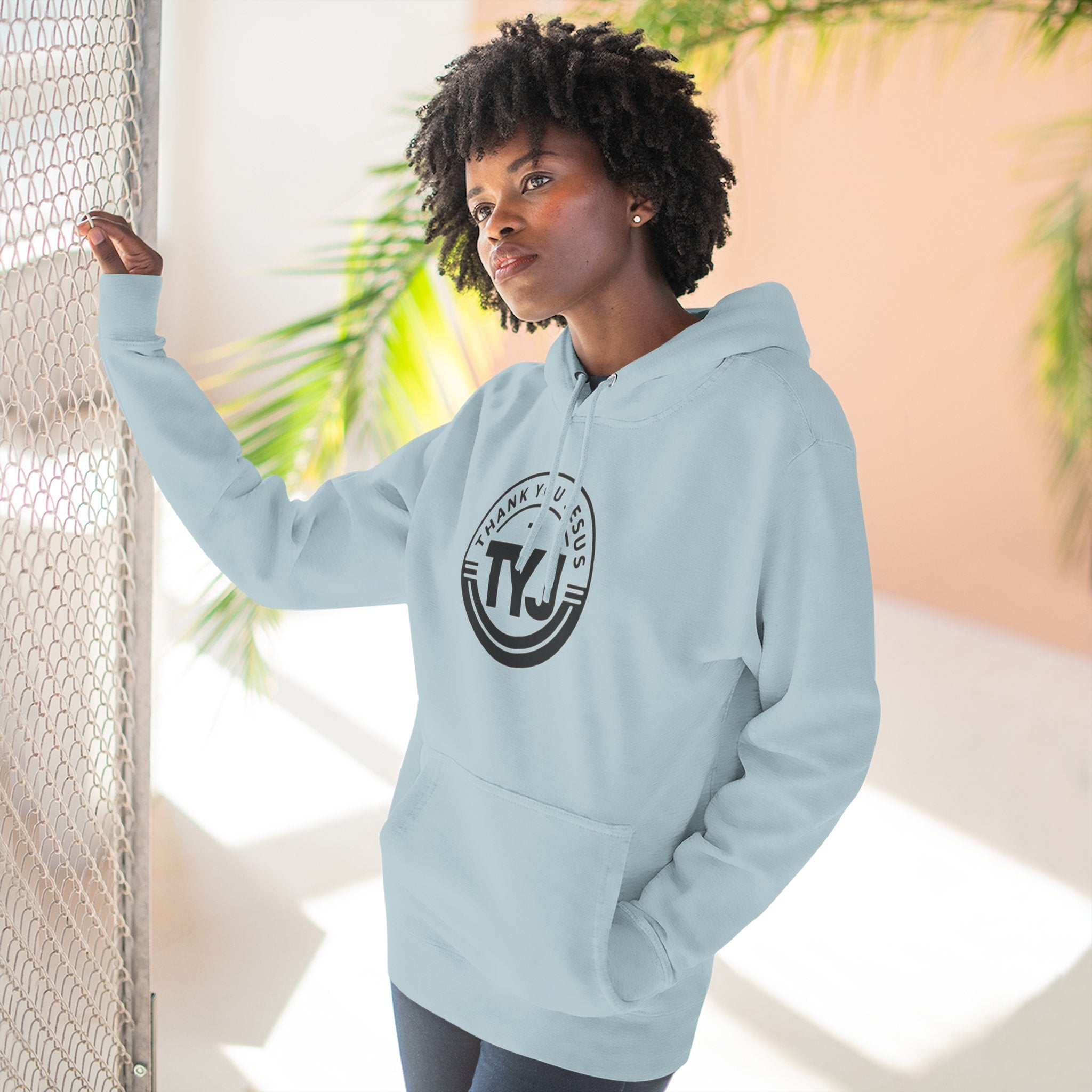 TYJ Logo Hoodie - 'Thank You Jesus' Fleece Pullover