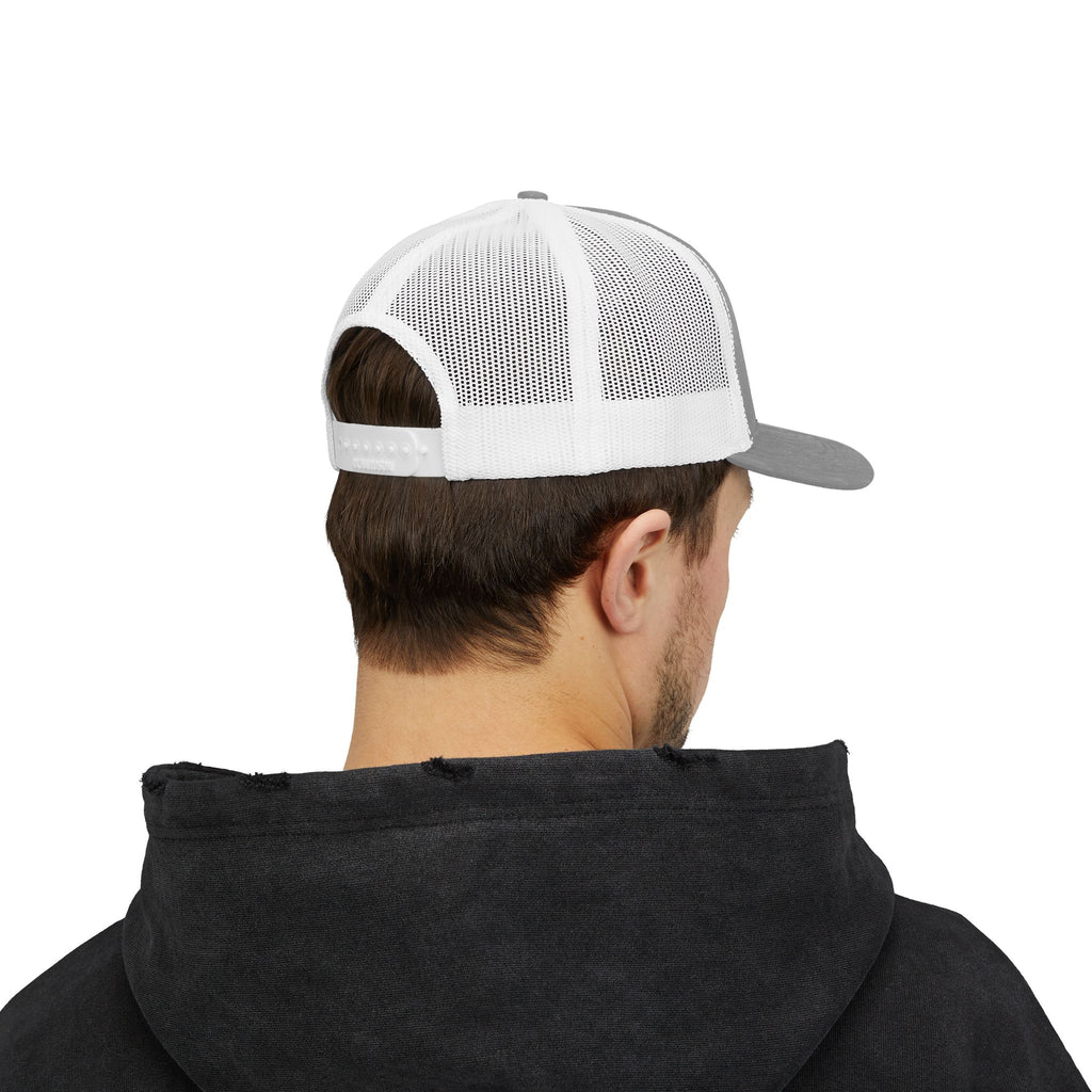 TYJ Logo Trucker Cap — Retro Sport Snapback Hat