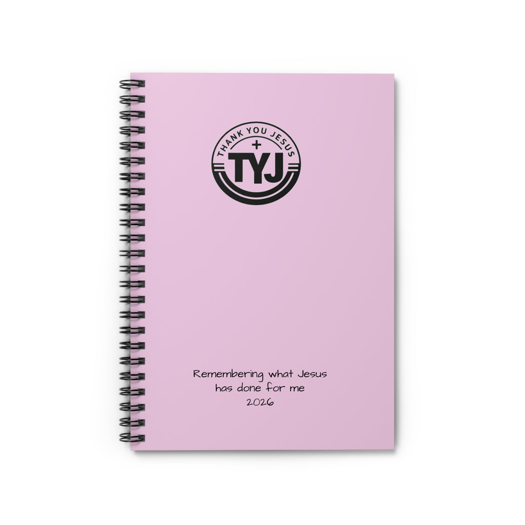 Christian Spiral Notebook — "Look What the Lord Has Done!" Ruled Journal