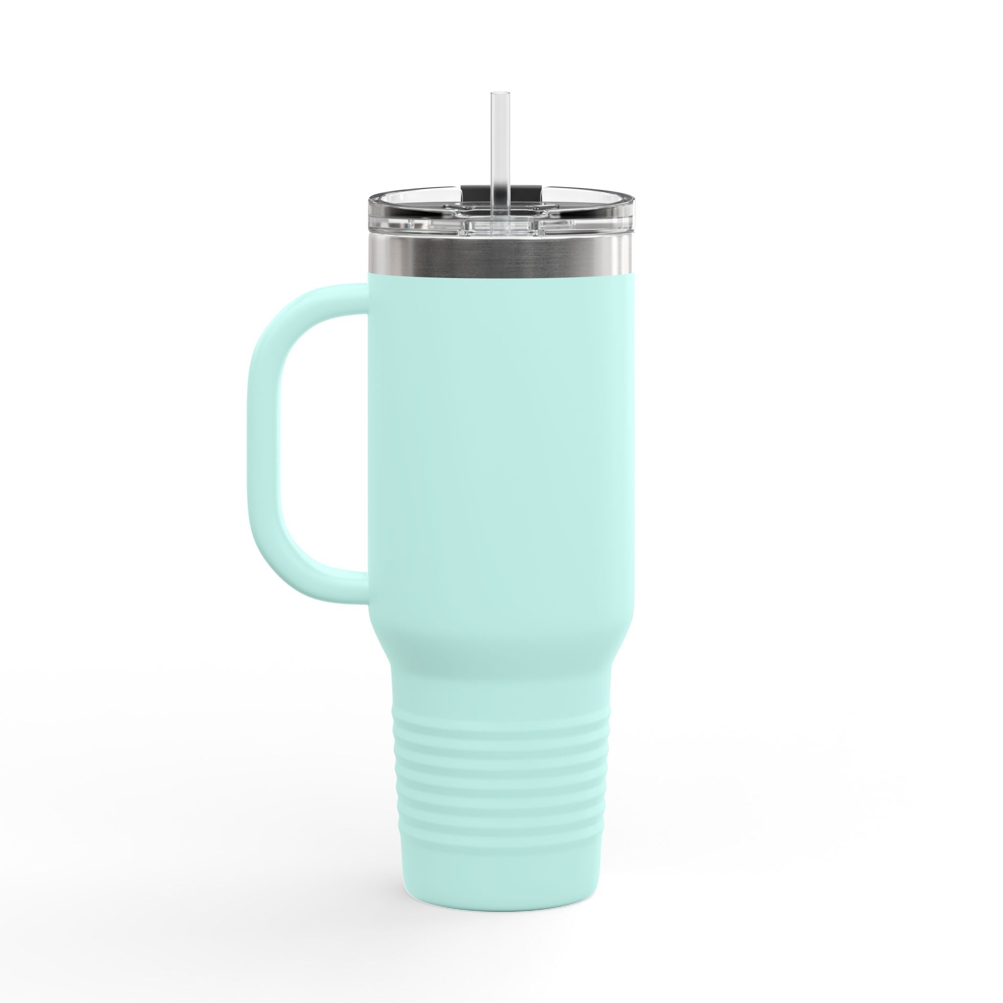TYJ Logo 40oz Insulated Travel Mug — Thank You Jesus Stainless Tumbler