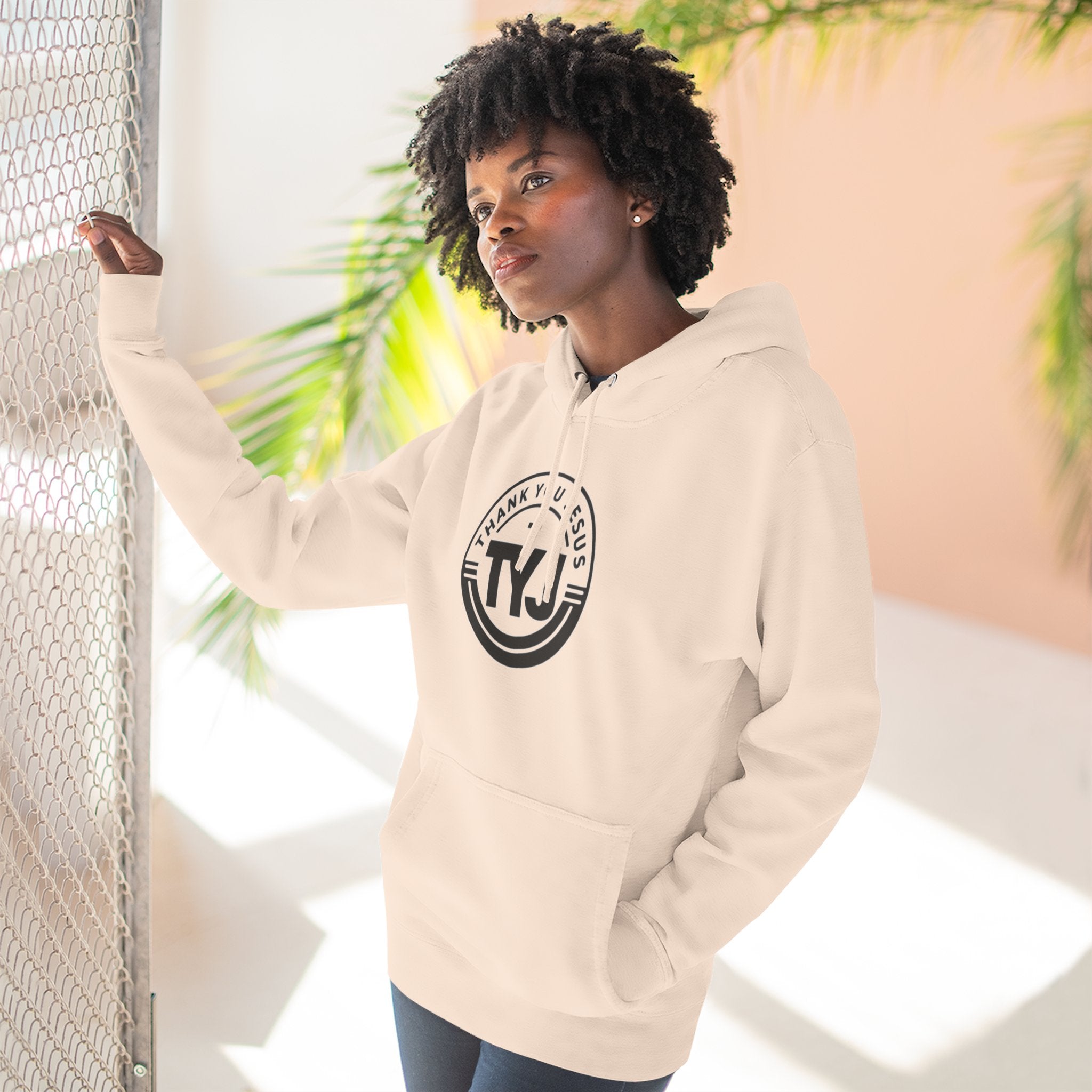 TYJ Logo Hoodie - 'Thank You Jesus' Fleece Pullover