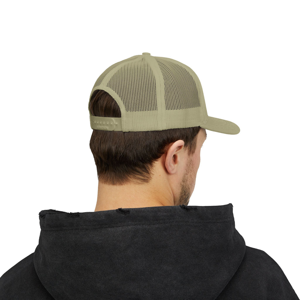TYJ Logo Trucker Cap — Retro Sport Snapback Hat