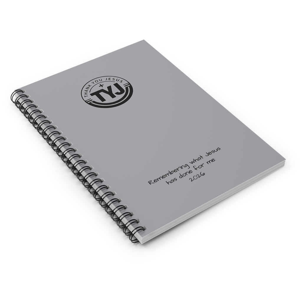 Remembering What the Lord Has Done 2026 — Spiral Notebook (Ruled)