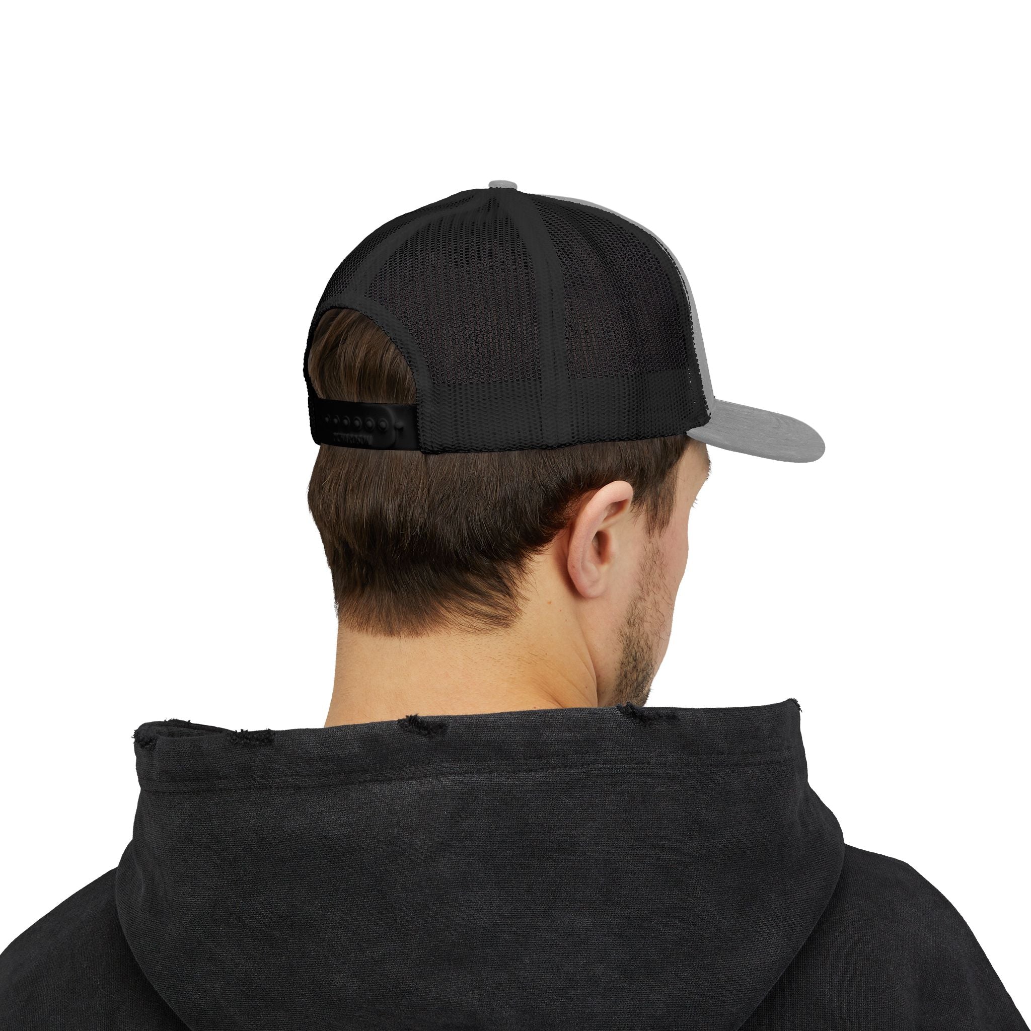 TYJ Logo Trucker Cap — Retro Sport Snapback Hat