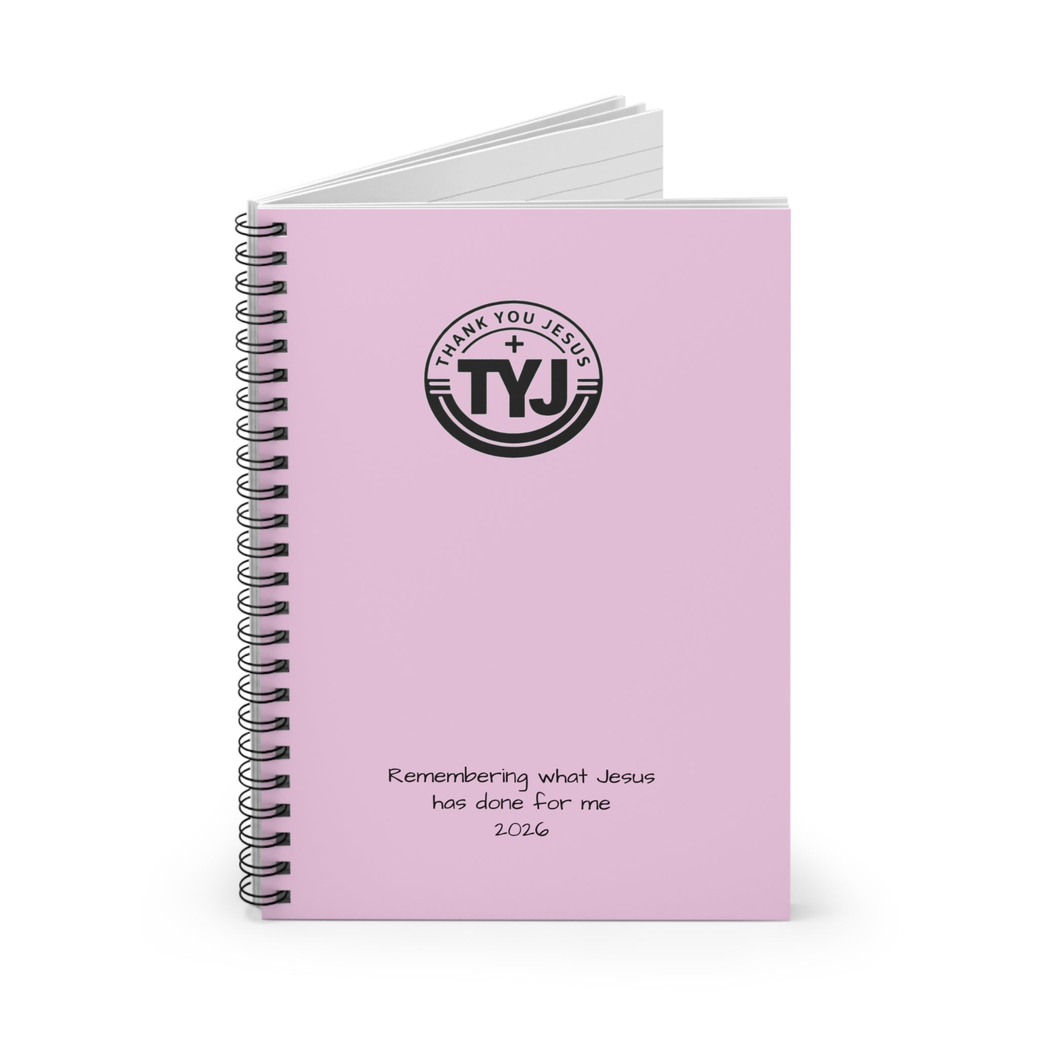 Christian Spiral Notebook — "Look What the Lord Has Done!" Ruled Journal