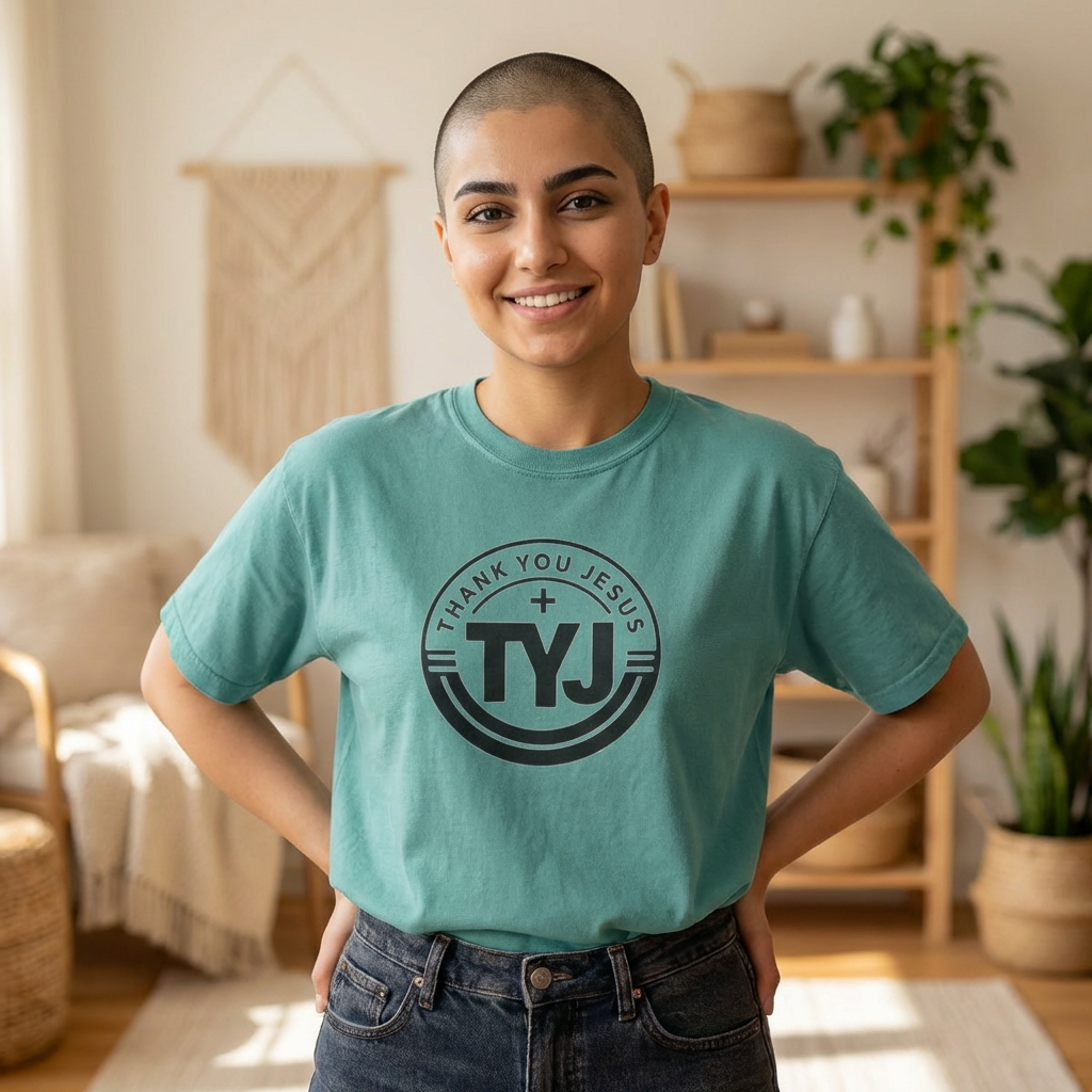 TYJ "Thank You Jesus" Graphic T-Shirt — Christian Faith Tee