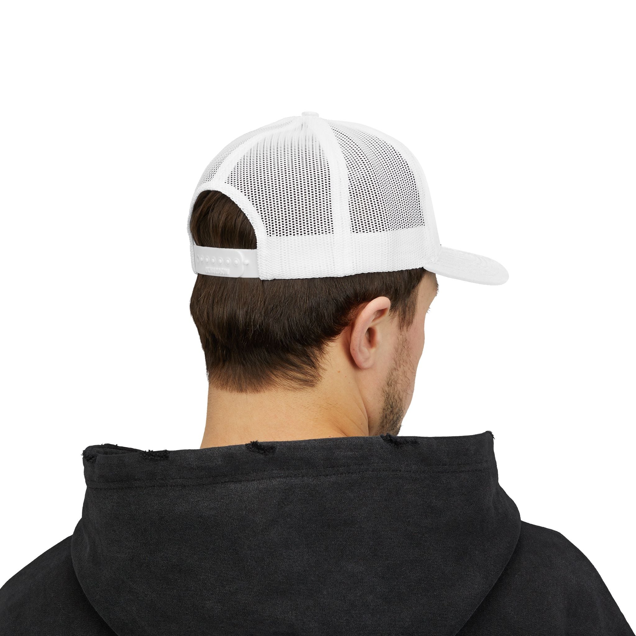 TYJ Logo Trucker Cap — Retro Sport Snapback Hat