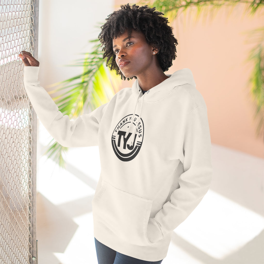 TYJ Logo Hoodie - 'Thank You Jesus' Fleece Pullover