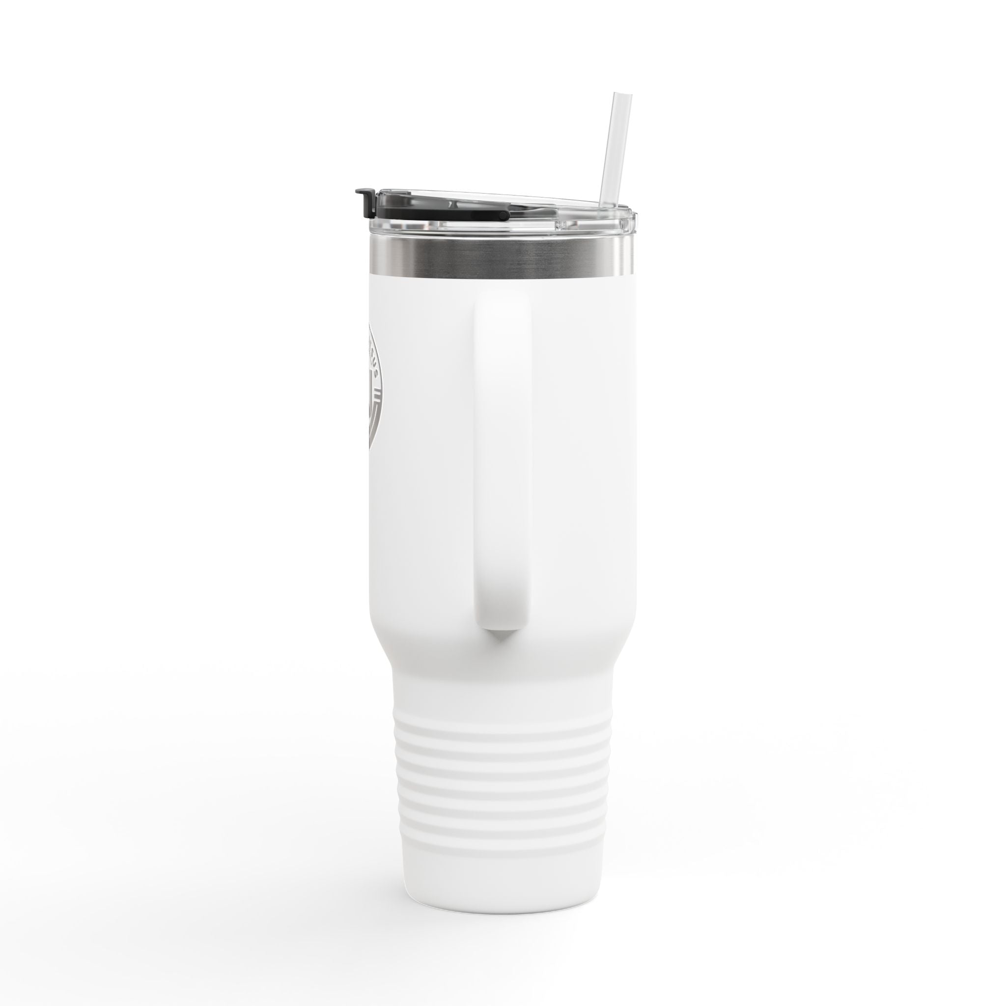 TYJ Logo 40oz Insulated Travel Mug — Thank You Jesus Stainless Tumbler