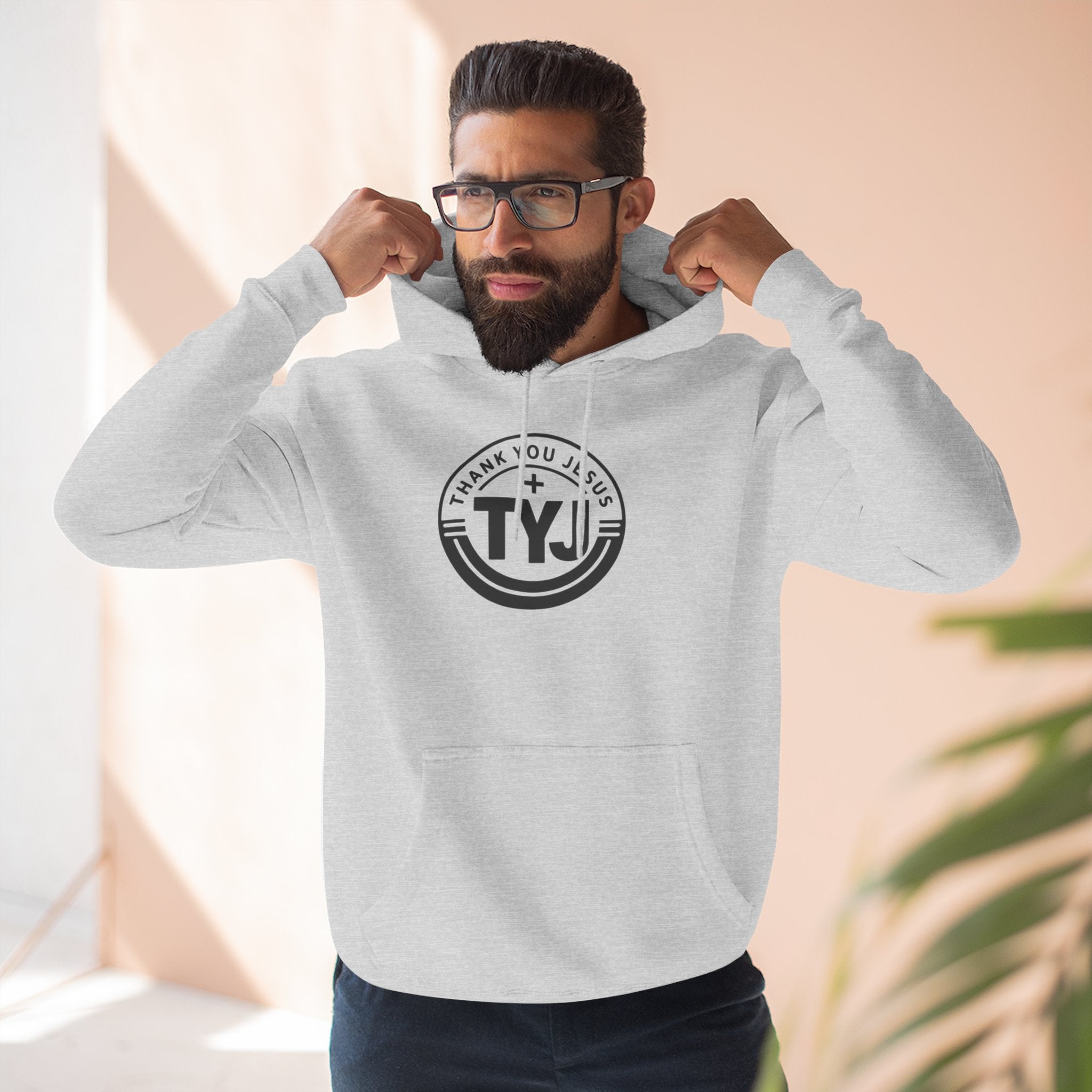 TYJ Logo Hoodie - 'Thank You Jesus' Fleece Pullover