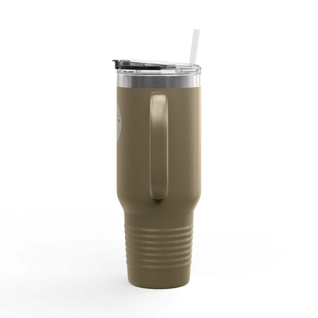 TYJ Logo 40oz Insulated Travel Mug — Thank You Jesus Stainless Tumbler