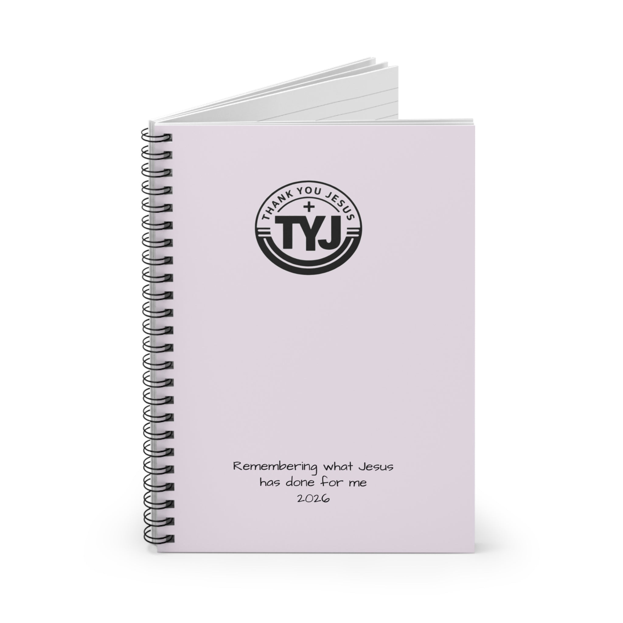 Answered Prayers Spiral Notebook — Ruled Prayer & Gratitude Journal