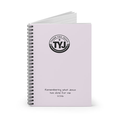 Answered Prayers Spiral Notebook — Ruled Prayer & Gratitude Journal