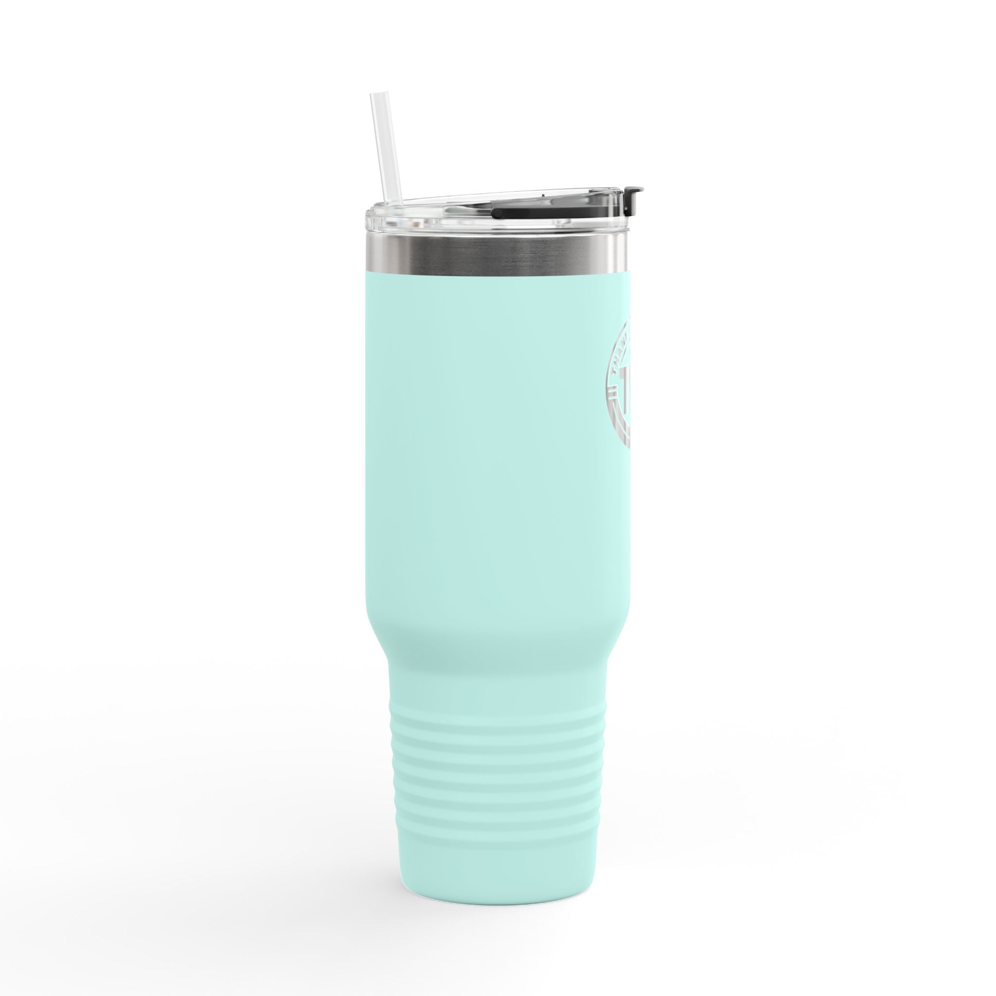 TYJ Logo 40oz Insulated Travel Mug — Thank You Jesus Stainless Tumbler