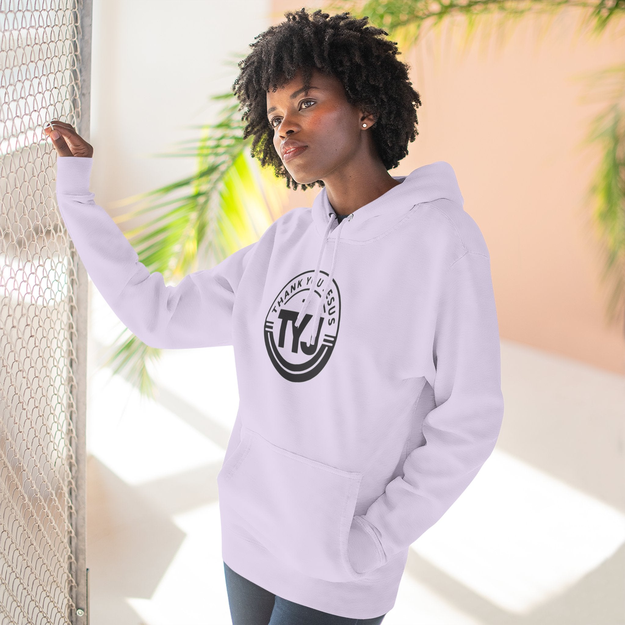 TYJ Logo Hoodie - 'Thank You Jesus' Fleece Pullover