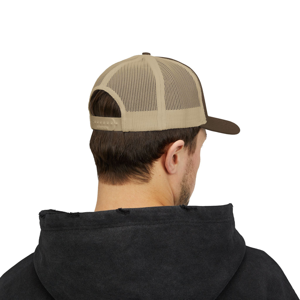 TYJ Logo Trucker Cap — Retro Sport Snapback Hat