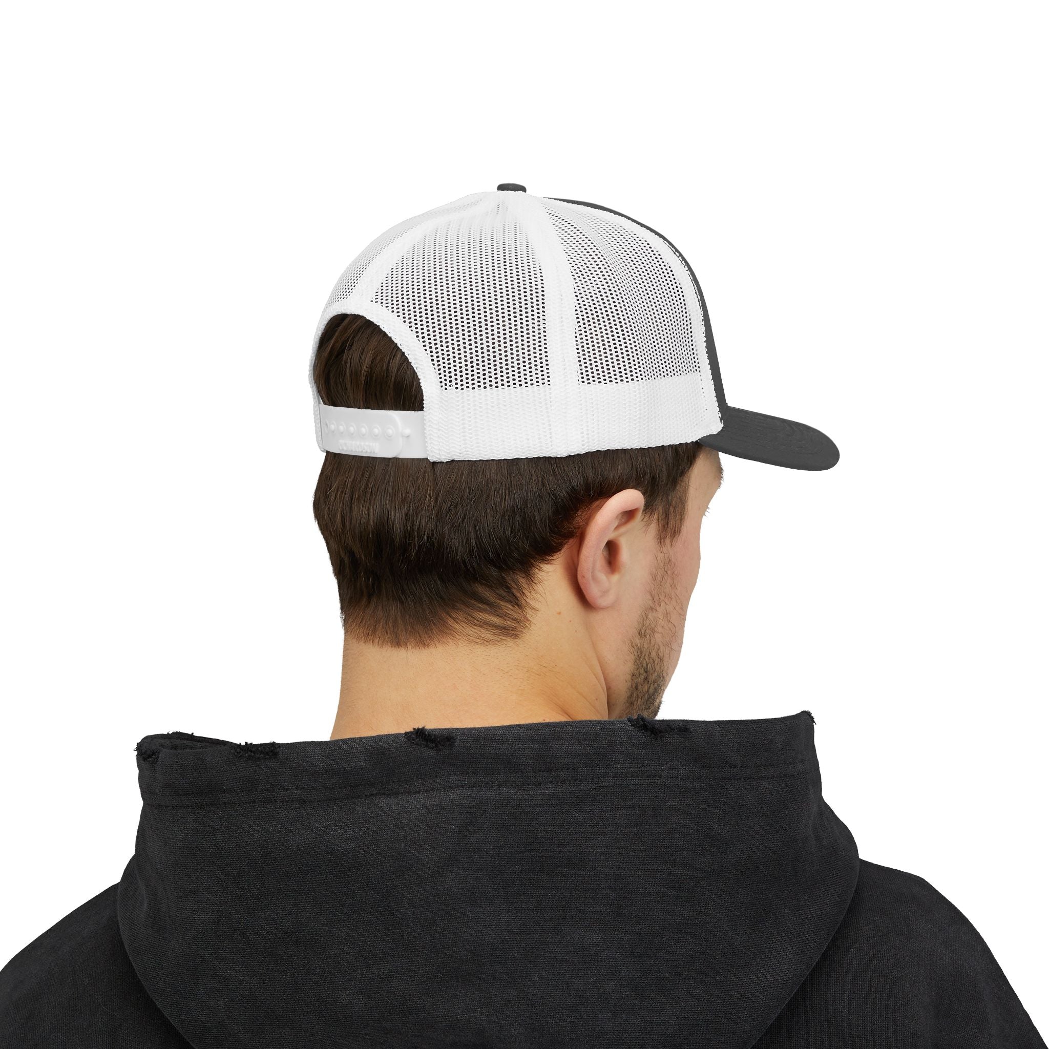 TYJ Logo Trucker Cap — Retro Sport Snapback Hat