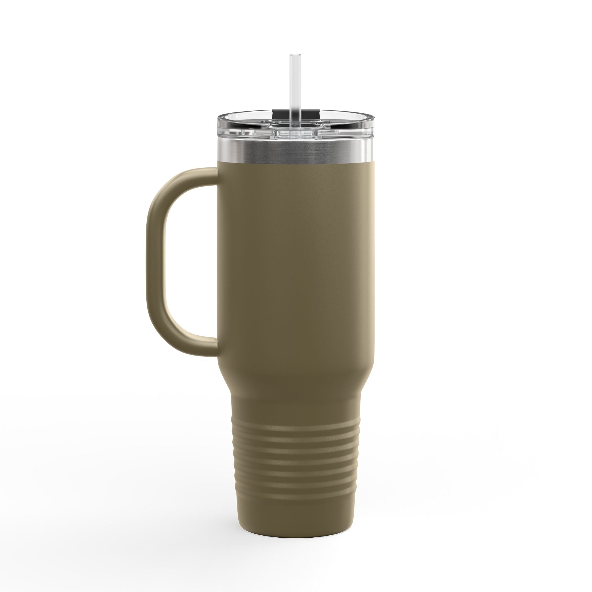 TYJ Logo 40oz Insulated Travel Mug — Thank You Jesus Stainless Tumbler