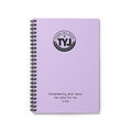 Faith Journal Notebook — "a place to record what God has done" Ruled Spiral Notebook